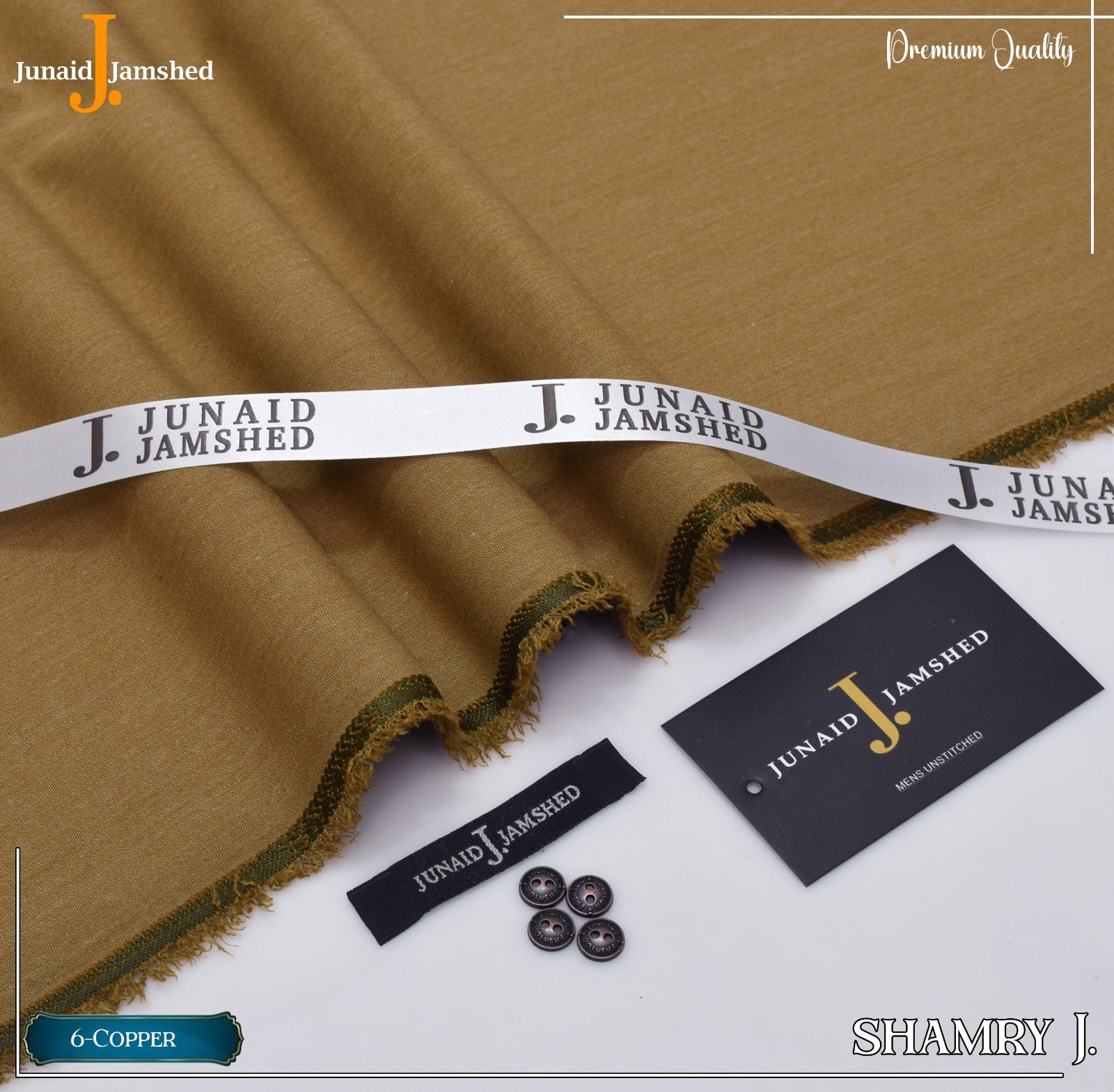 J. Men Classic Shamray Unstitched J-005